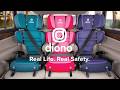 Diono® | Connect3® 3-Across Booster Seat | Real Life. Real Safety.