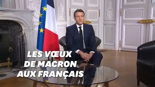 Les vœux d'Emmanuel Macron pour l'année 2021