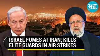 Israeli Revenge Strikes Kill Iran-backed Hezbollah Fighters, IRGC Guards In Syria | Gaza War