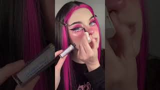 Draculaura makeup tutorial ⚰️💕🖤