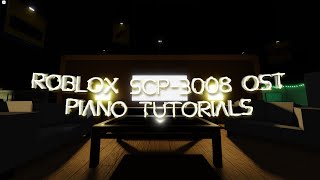 SCP-3008 OST: Thursday Theme (Piano Tutorial)