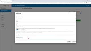 Web Service Setup