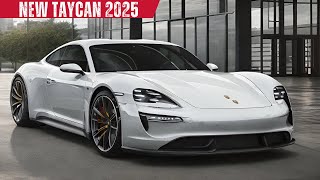 New 2025 Porsche Taycan Facelift Review - First Look Exterior Design & Release date