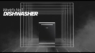 Bosch All-Black Series Dishwasher | Timeless Design Meets Performance