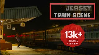 #JERSEY (Nani) __ Train station Scene HD TELUGU  || Shraddha Srinath || Gowtham Tinnanuri |