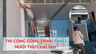 Các bước thi công công trình nuôi thủy hải sản bằng panel cách nhiệt | Cách nhiệt Thịnh Phát