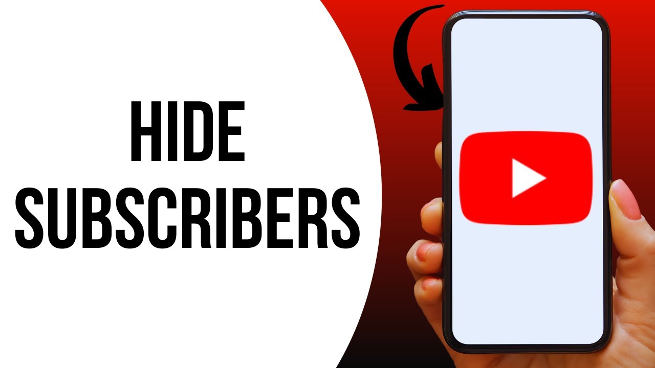 How To Hide Subscribers On Youtube Youtube