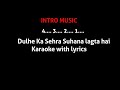 Dulhe Ka Sehra karaoke With lyrics