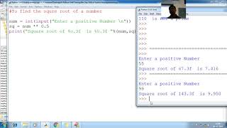 206 Python find square root of number Python Programming Tutorial for beginner to advance with sourc
