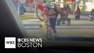 Fall River police crack down during illegal "street takeover"