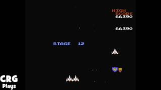 CRG Plays Galaga (NES - Real Hardware)