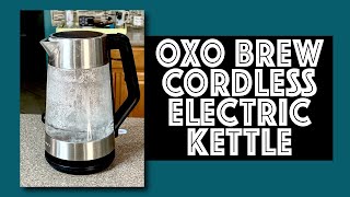 OXO Brew Cordless Glass Electric Kettle Review