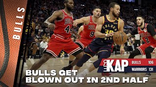 REKAP 🏀 Bulls 131-106 Loss to the Warriors - Bulls get blown out in the second half