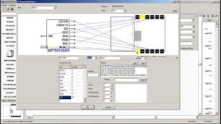 Diptrace - Connecting one pin to multiple pads