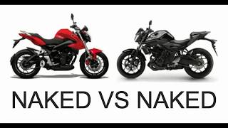 Yamaha MT03 vs Italika Vortx 650 (Loncin cr9)