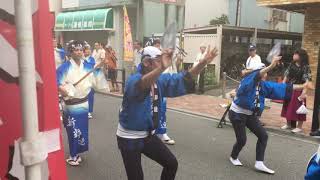 新粋連 蓮根阿波踊り 190713 流し踊り②