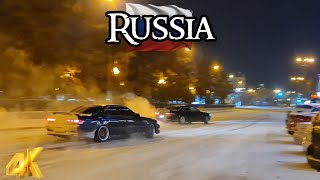 🔥 Extreme Russian Midnight Drifting \u0026 shocking crash! 🔥🇷🇺