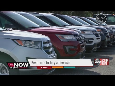 Best time to buy a new car Best time to buy a new car