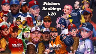 Baseball Clash- NEW!!!! Top 20 Pitcher Ranking