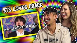 BTS Being Chaotic Crackheads in Award Shows - Couples React