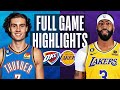 Game Recap: Lakers 116, Thunder 111