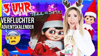 Verfluchter ELF on the shelf Adventskalender 😱 (ÖFFNE niemals alle 24 Türen um 3 Uhr Nachts 🎅🏻)