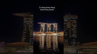 Night to remember! Bay-side bliss. #marinabaysingapore #travel #love #cruise #river #vacation #night