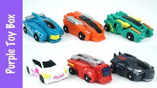 빠샤메카드 신제품 6종 리자디언 볼테키온 키리온 범코 타나토스 Pasha Mecard Mini Car Transformer