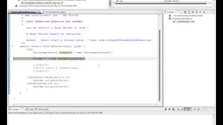 JAVA INTERVIEW WHAT IS ILLEGALTHREADSTATEEXCEPTION