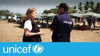 At the Mexico and Guatemala border I UNICEF