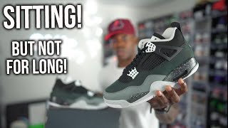 SITTING! PEOPLE WILL REGRET SLEEPING ON THE JORDAN 4 FEAR! I WAS COMPLETELY WRONG ABOUT THIS CLASSIC