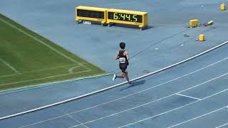 20240320 延岡スプリングチャレンジ 一般男子3000ｍ決勝 2組（濱田 達也・西臼杵郡陸協 宮崎 9'04\