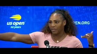 2018 US Open press conference Serena Williams says I don’t need to cheat to win