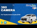 Toyota Innova Crysta 2017-18 | 360° Bird View Camera in OEM System