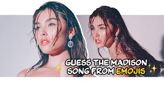 Guess The Madison Beer Song From Emojis // Quiz