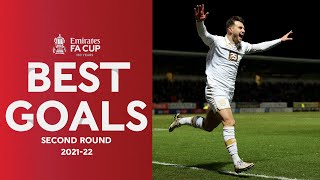 Best Second Round Goals | Sears, Mandeville & Hemmings 🔥🚀 Emirates FA Cup 2021-22