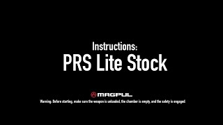 Magpul Instructions - PRS Lite