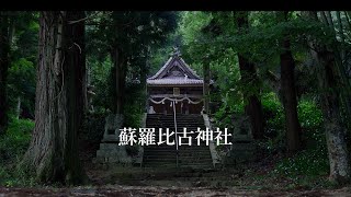 cinematic temple shrine |  蘇羅比古神社（広島 庄原）シネマティックvlog