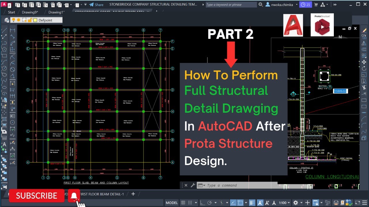 Part 2 Full Structural Detail Drawing After Protastructure Design
