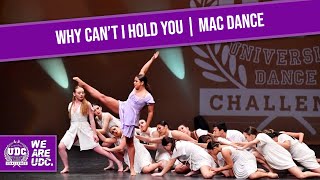 Why Can't I Hold You - Mac Dance