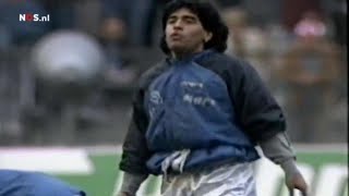 Maradona, quell'indimenticabile riscaldamento contro il Bayern