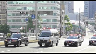 完全封鎖!! エスクード覆面 210クラウンパト 超豪華態勢!!  Traffic Blocking TOYOTA CROWN Police cars