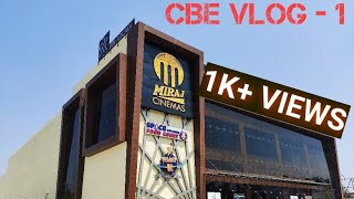 SRK Miraj Cinemas VLOG||CBE VLOG 1||Parris Jeyaraj||Coimbatore||