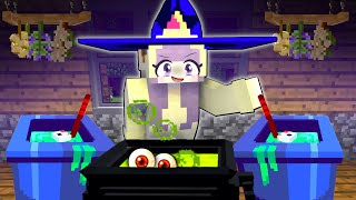 魔法学校に行って闇の魔術を使ってみた結果…⁉️💀【マイクラ マインクラフト】まぁちゃんねる