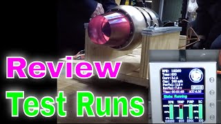 SWIWIN SW220B MICRO TURBINE - Unboxing, Test Runs and Review, Jet engine