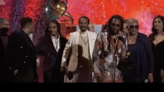 kabaka pyramid won the Grammy awards][congratulations rasta its back ja