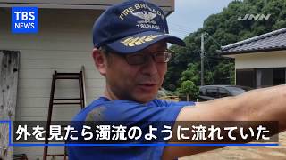 【熊本で土砂崩れ】住民「みしみしばりばり音が聞こえて。外を見たら濁流のように流れていた」