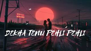 Dekha Tenu Pehli Pehli Baar Ve || Lofi music) | [Slowed+Reverb] | Hindi Lofi AAD SOUND