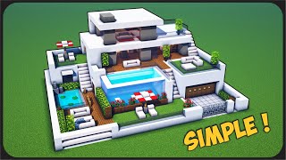 Minecraft : How to Build a Modern House [EASY] ! || #87