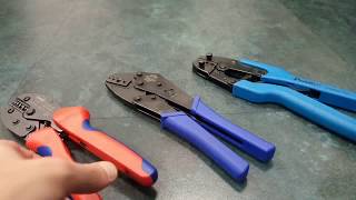 Testing Different Crimping Pliers - Knipex, ProsKit, GPH, CT Brand